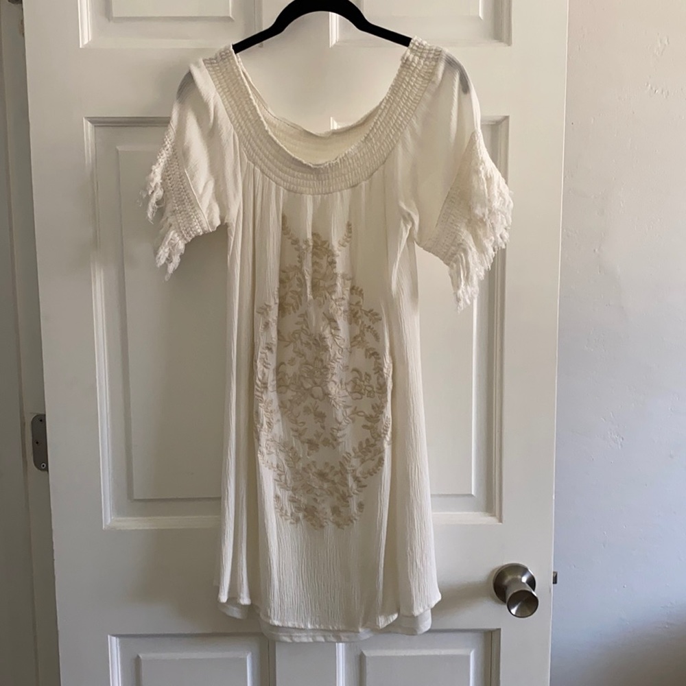 White dress